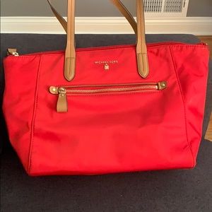 Michael Kors red purse
